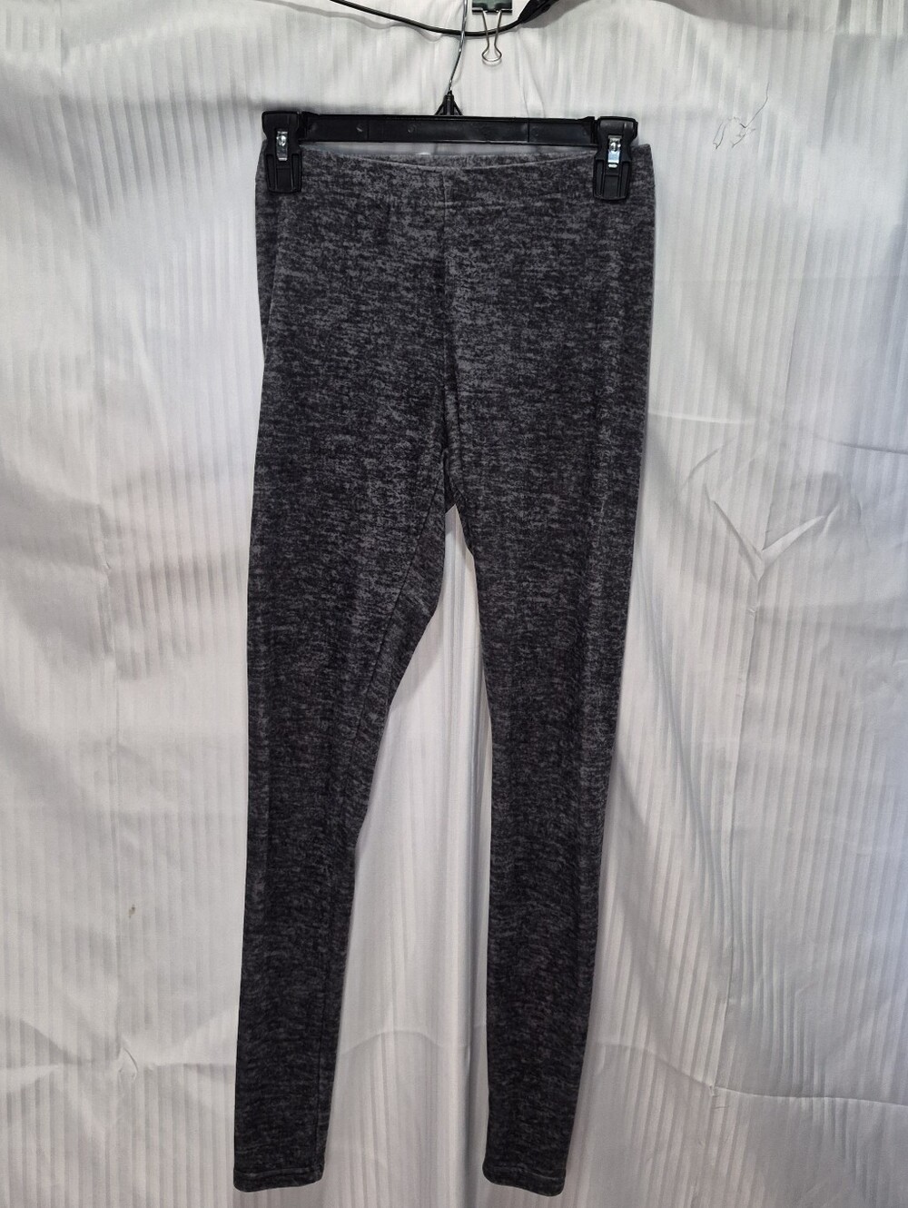 Womens' Dark Heather Gray Leggings - Soft Stretch By No Boundaries Size Small